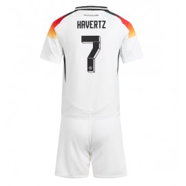 Tyskland Kai Havertz #7 Hjemmebanetrøje Børn EM 2024 Kortærmet (+ Korte bukser)